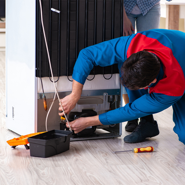 how long does it usually take to repair a refrigerator in Balltown IA